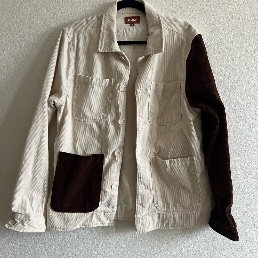 Golf Wang x Tyler the Creator Corduroy Two-Tone Jacket